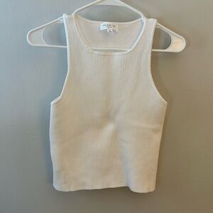 White tank top
